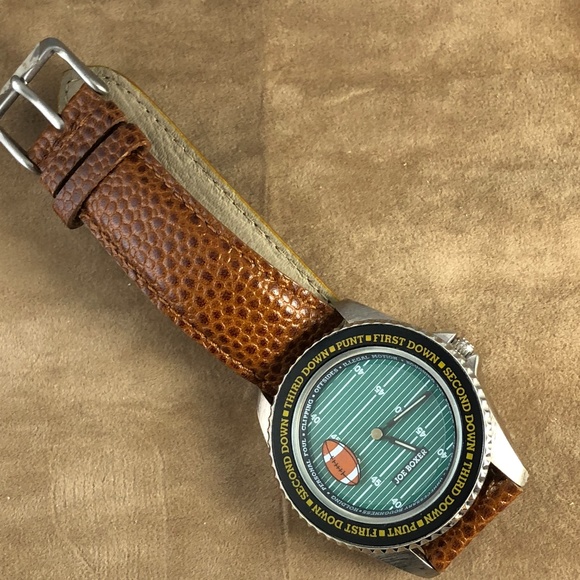 SOLD Vintage Rare Joe Boxer Football Watch Go Long - Picture 2 of 4
